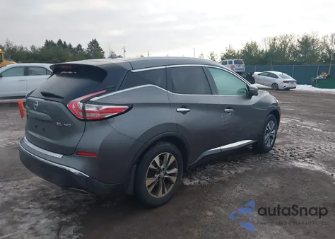 2015 Nissan Murano Sl из США, поврежденный, VIN 5N1AZ2MH4FN217466